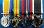 full WWI medals set