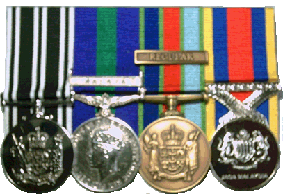 New Zealand military medals mounted medals gallery