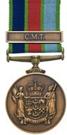 New Zealand Defence Service Medal C.M.T.