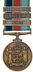 New Zealand Defence Service  Medal Compulsory Military Training Regular Force Territorial Force