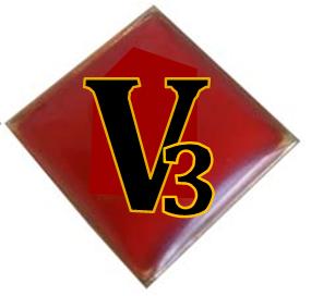 Victor 3 lapel pin